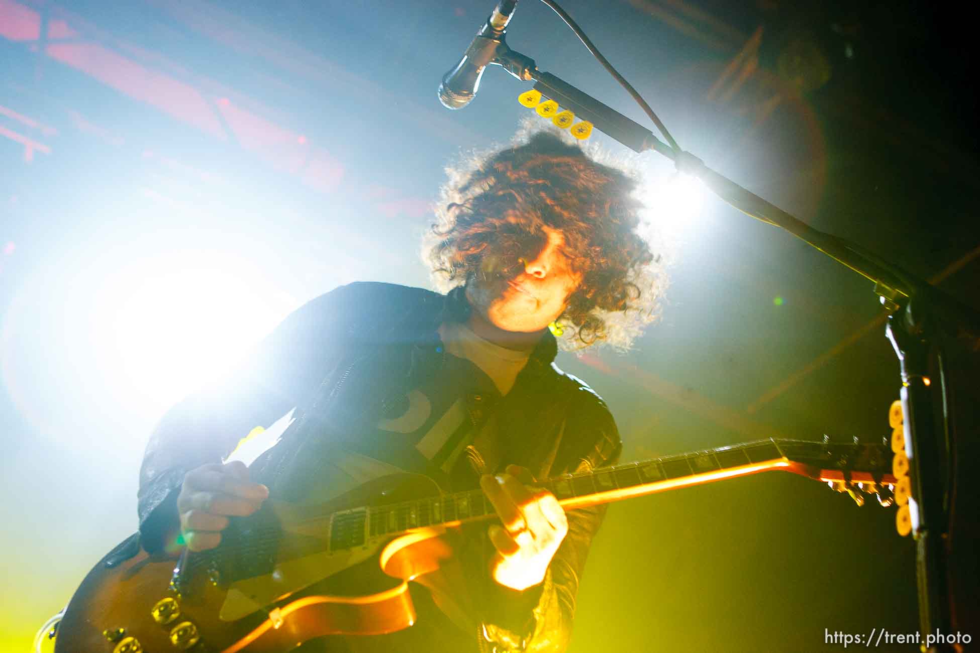 Trent Nelson  |  The Salt Lake Tribune
Ray Toro, My Chemical Romance at In The Venue in Salt Lake City, Utah, Friday, April 8, 2011.