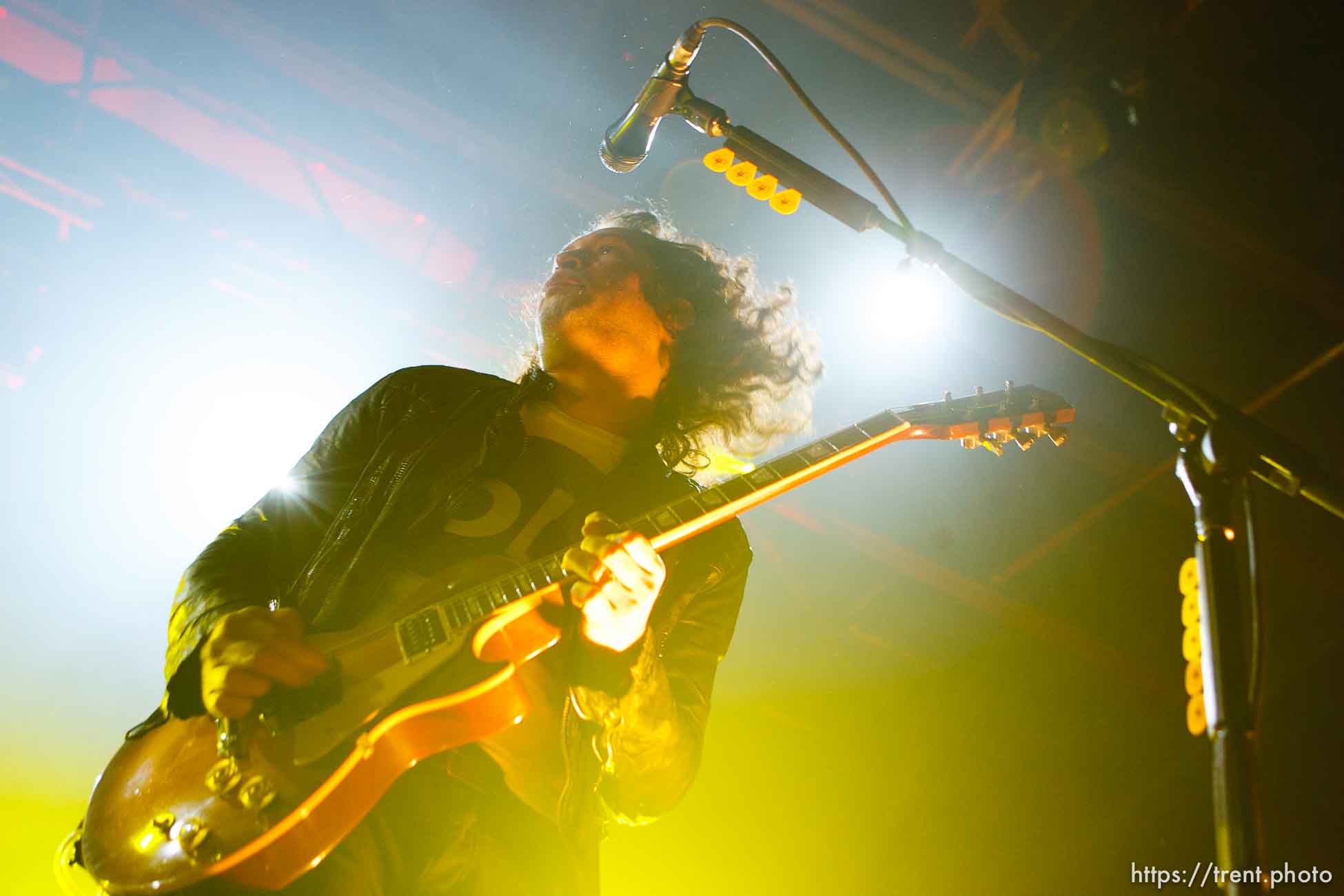 Trent Nelson  |  The Salt Lake Tribune
Ray Toro, My Chemical Romance at In The Venue in Salt Lake City, Utah, Friday, April 8, 2011.