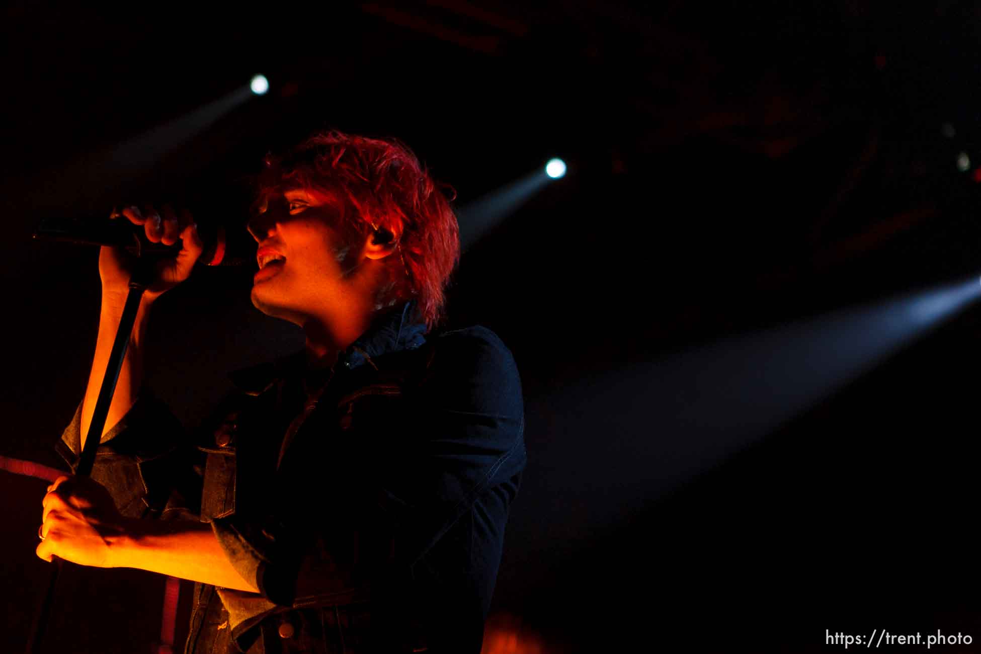 Trent Nelson  |  The Salt Lake Tribune
Gerard Way, My Chemical Romance at In The Venue in Salt Lake City, Utah, Friday, April 8, 2011.