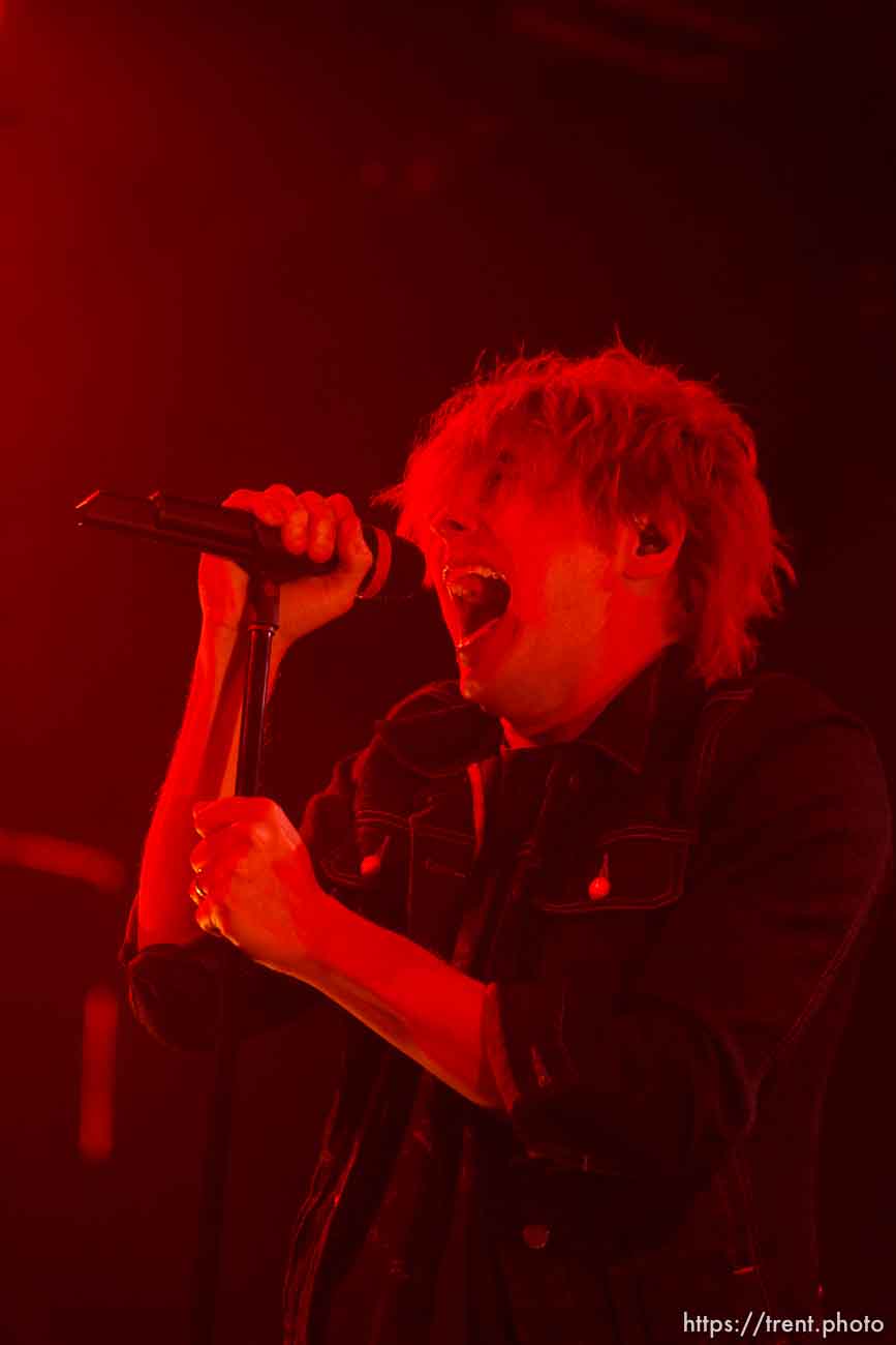 Trent Nelson  |  The Salt Lake Tribune
Gerard Way, My Chemical Romance at In The Venue in Salt Lake City, Utah, Friday, April 8, 2011.