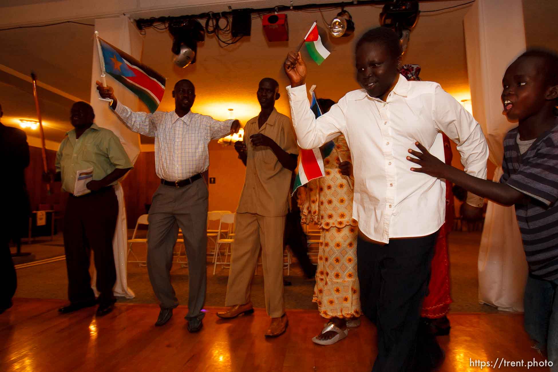 Trent Nelson  |  The Salt Lake Tribune
at the South Sudan Independence celebration in Salt Lake City, Utah, Saturday, July 9, 2011