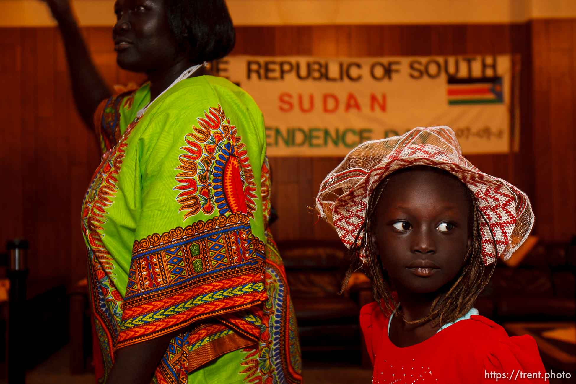 Trent Nelson  |  The Salt Lake Tribune
Nyanyik Lam at the South Sudan Independence celebration in Salt Lake City, Utah, Saturday, July 9, 2011