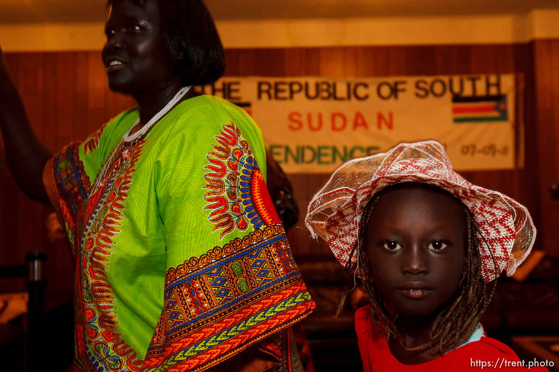 Trent Nelson  |  The Salt Lake Tribune
Nyanyik Lam at the South Sudan Independence celebration in Salt Lake City, Utah, Saturday, July 9, 2011