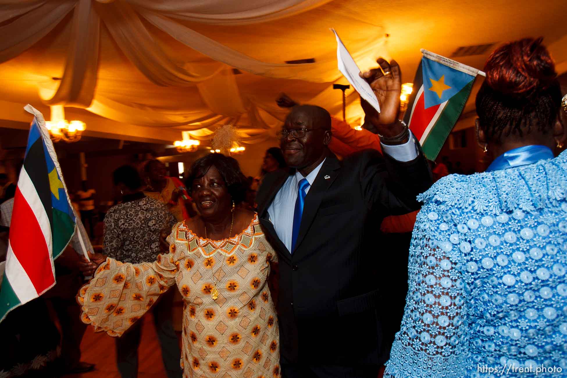 Trent Nelson  |  The Salt Lake Tribune
at the South Sudan Independence celebration in Salt Lake City, Utah, Saturday, July 9, 2011