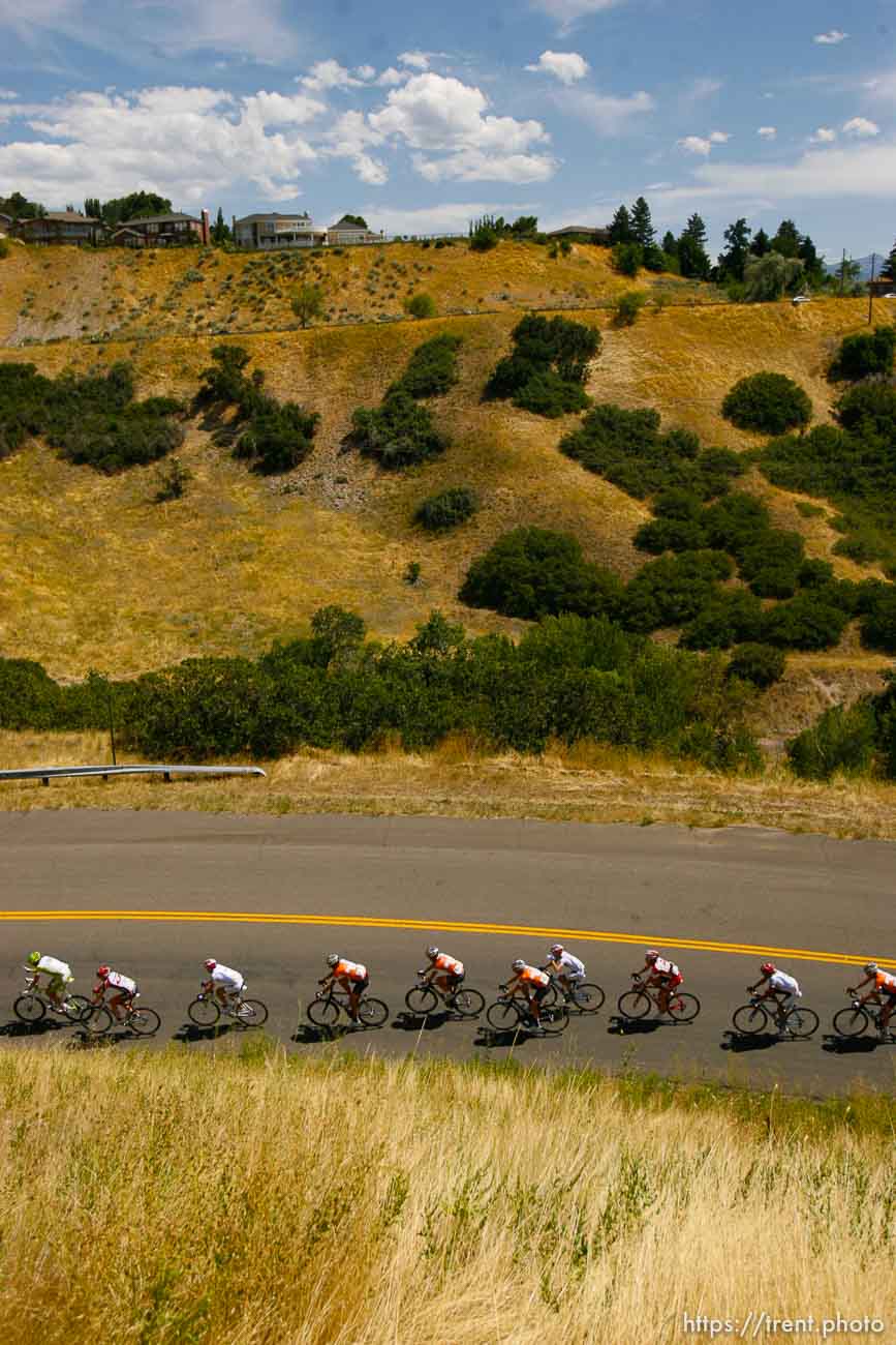 Trent Nelson  |  The Salt Lake Tribune
 during Stage 4 of the Tour of Utah in Salt Lake City, Utah, Saturday, August 13, 2011.