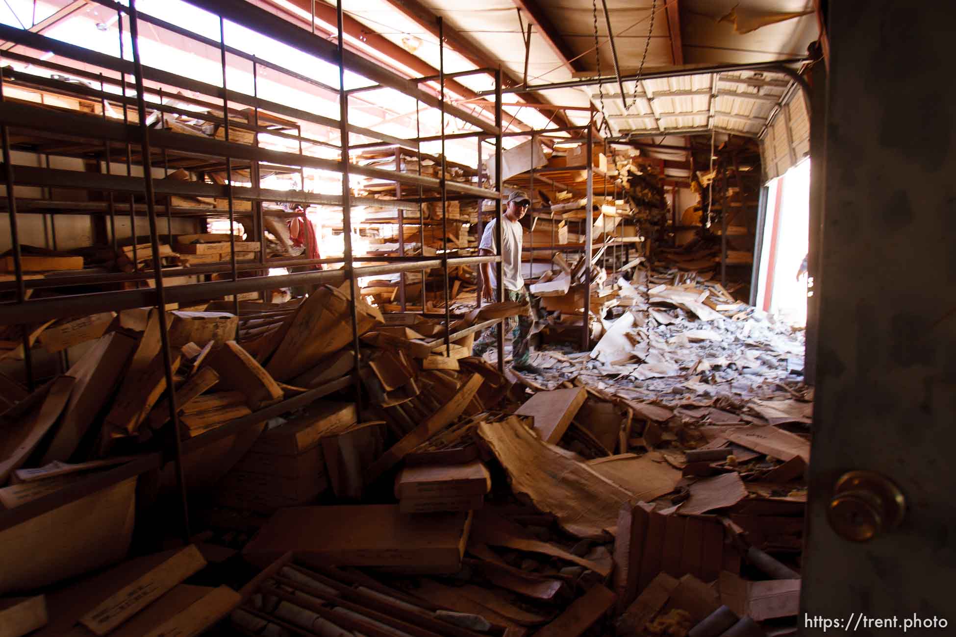 Trent Nelson  |  The Salt Lake Tribune
Investigators from the West Valley City police department search an abandoned warehouse in the Ward Mining District south of Ely, Nevada, on Friday August 19, 2011 as part of the investigation into the 2009 disappearance of Susan Powell,