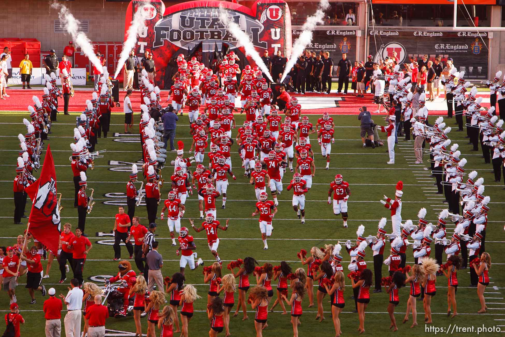 Trent Nelson  |  The Salt Lake Tribune
. Utah vs. Montana State in Salt Lake City, Utah, Thursday, September 1, 2011.