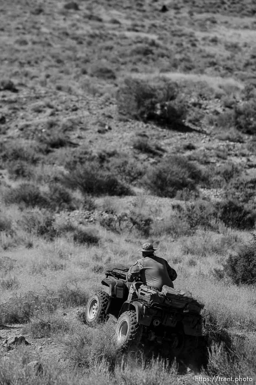 Trent Nelson  |  The Salt Lake Tribune
Search for Susan Powell at Topaz Mountain, Utah, Tuesday, September 20, 2011. ATV