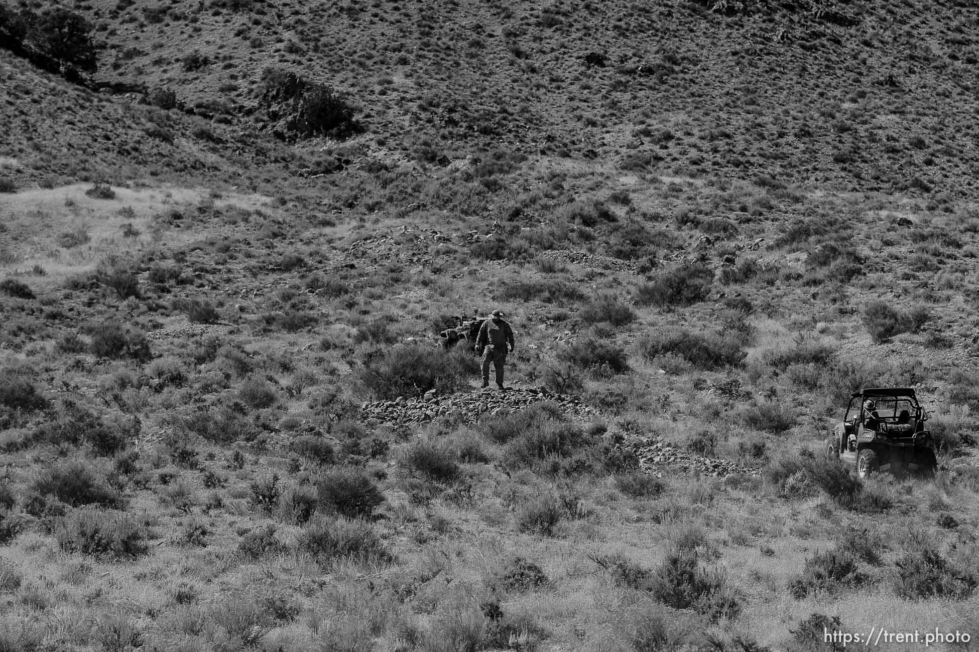 Trent Nelson  |  The Salt Lake Tribune
Search for Susan Powell at Topaz Mountain, Utah, Tuesday, September 20, 2011. ATV