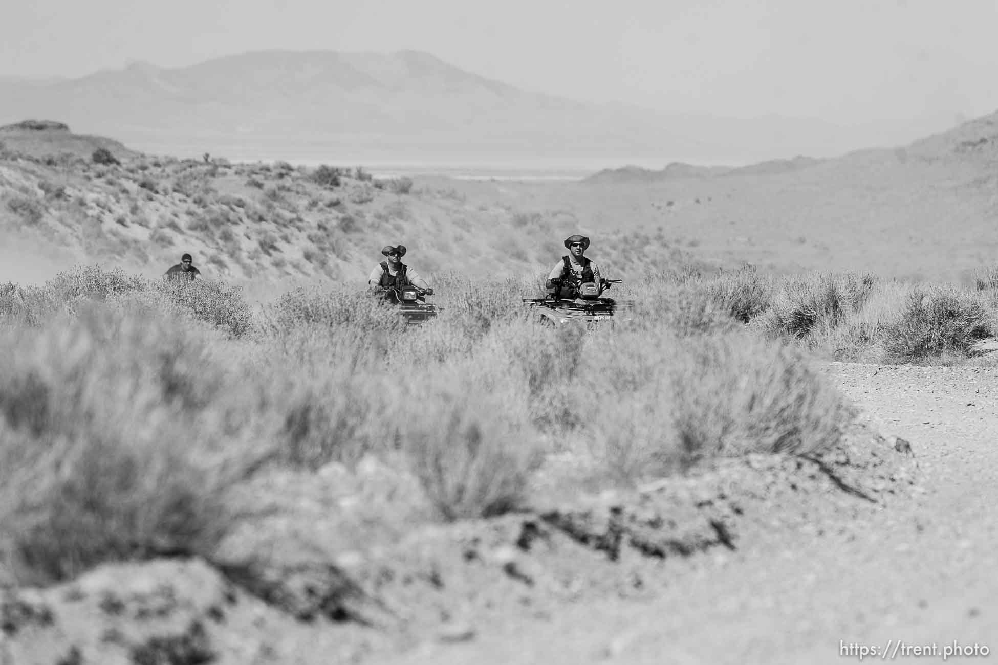 Trent Nelson  |  The Salt Lake Tribune
Search for Susan Powell at Topaz Mountain, Utah, Tuesday, September 20, 2011. ATV