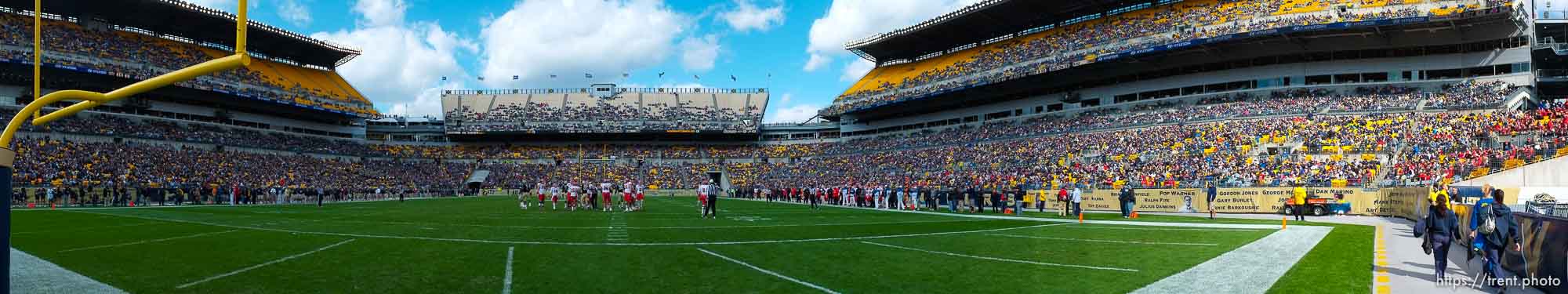 utah vs. pitt, heinz field in Pittsburgh, Pennsylvania, Saturday, October 15, 2011.