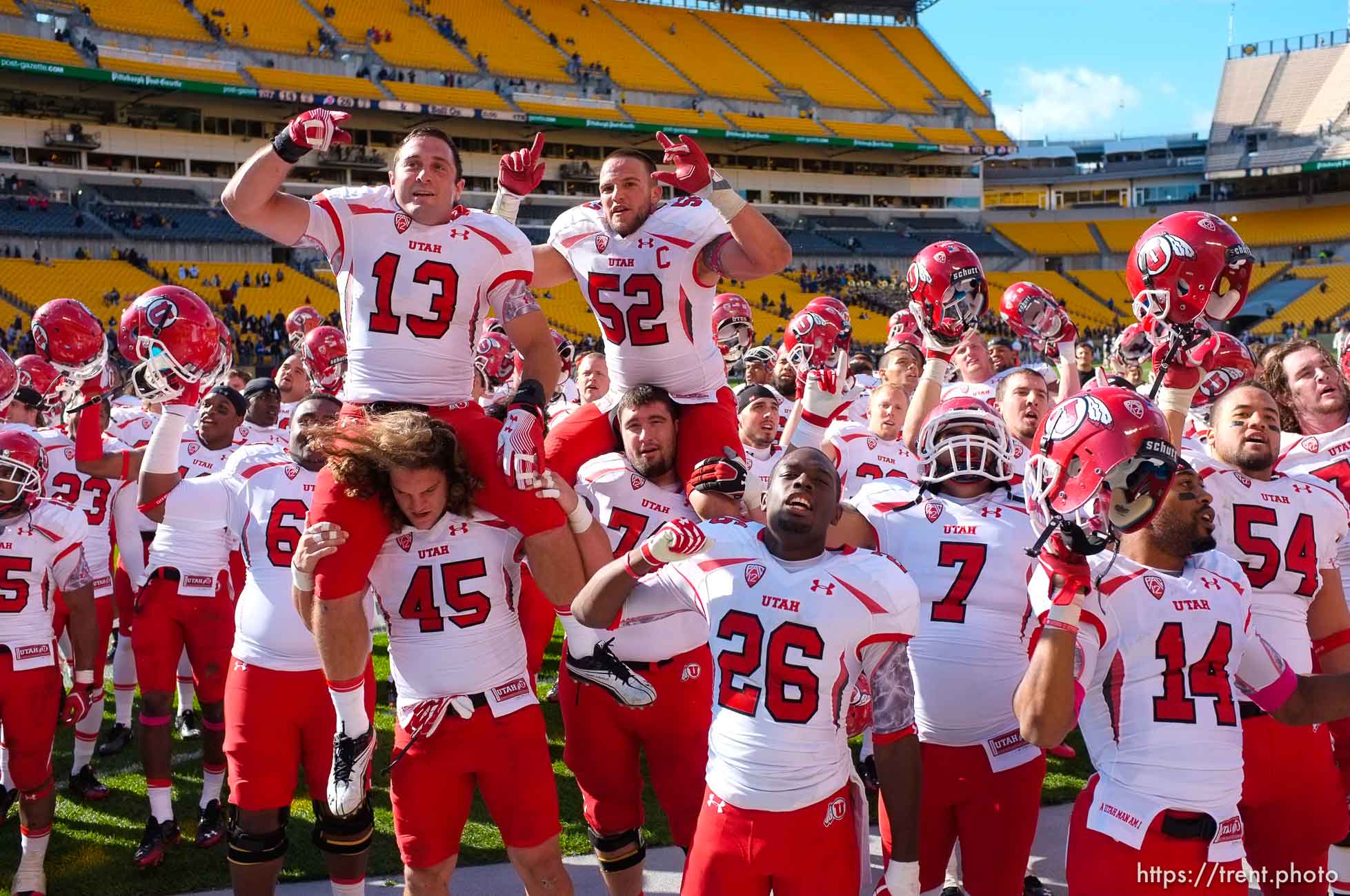 utah vs. pitt, heinz field in Pittsburgh, Pennsylvania, Saturday, October 15, 2011.