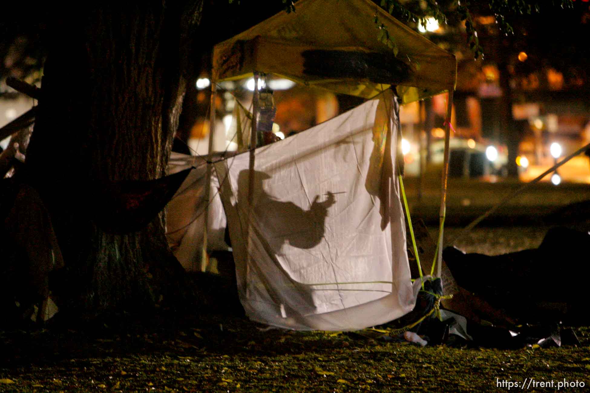 SLC Police Clear Pioneer Park of Occupy