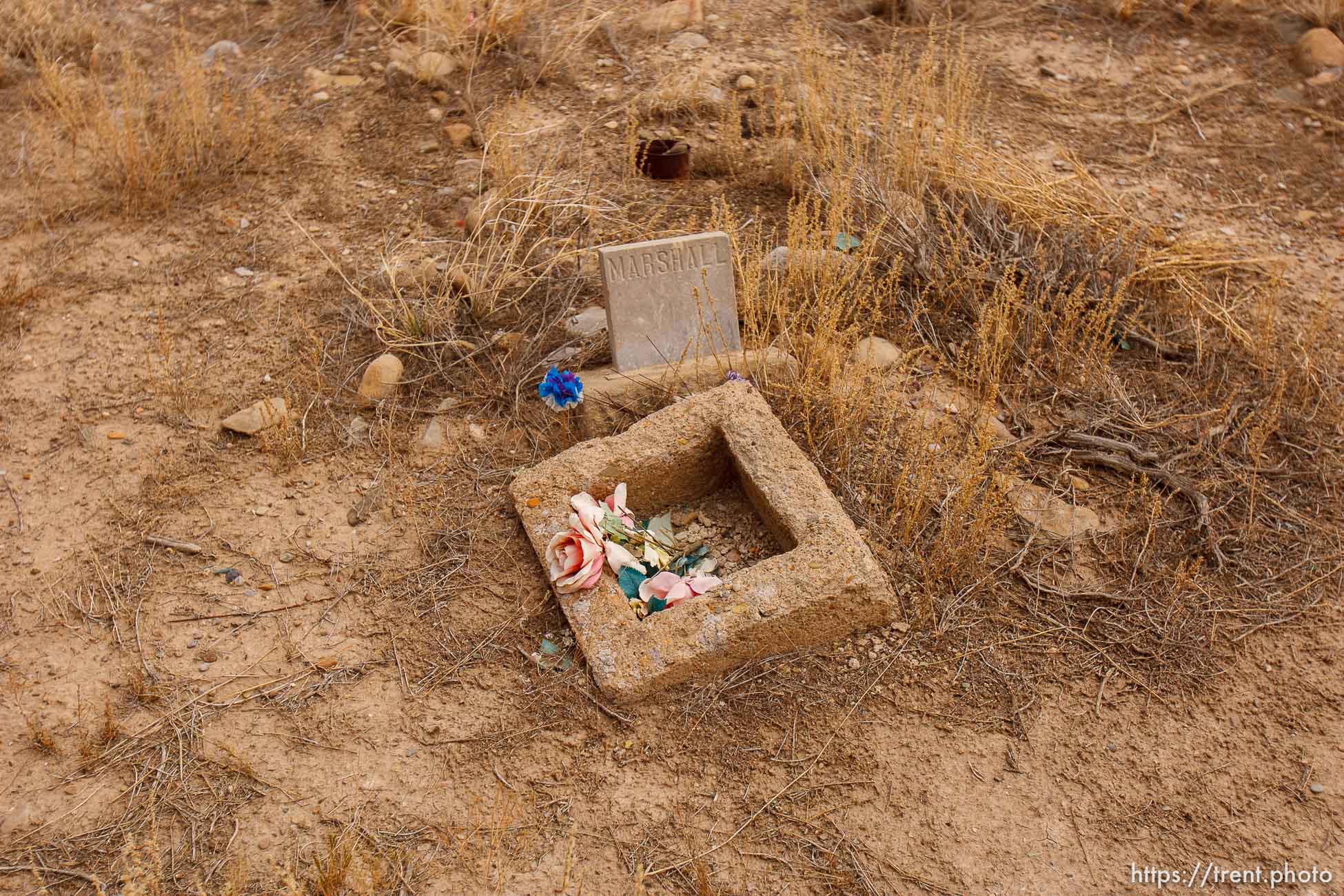 Marshall, cemetery, Woodside, Utah on Wednesday, August 1, 2012.