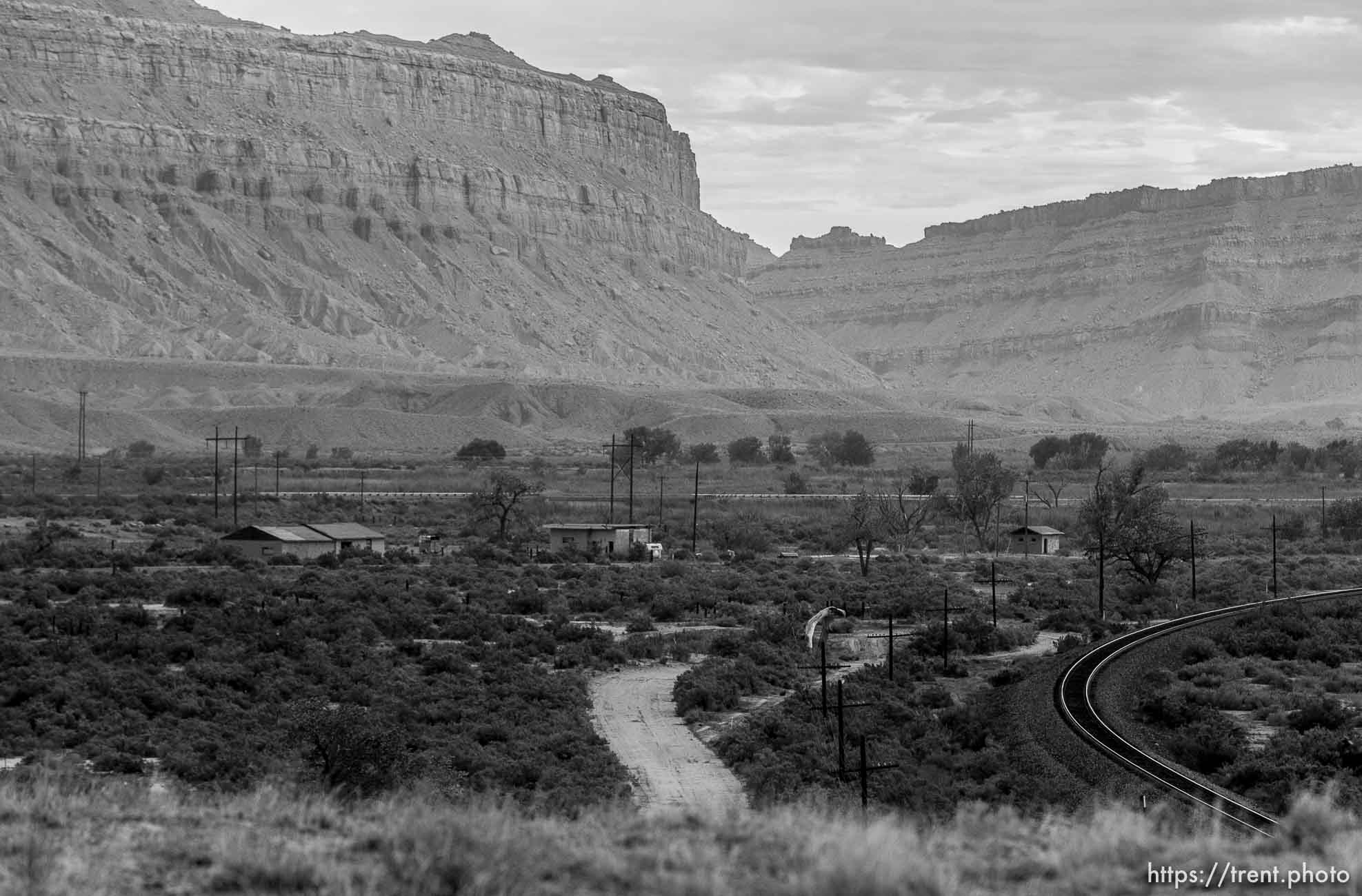 Trent Nelson  |  The Salt Lake City
A view of the lonely town of Woodside, Utah on Wednesday, August 1, 2012.