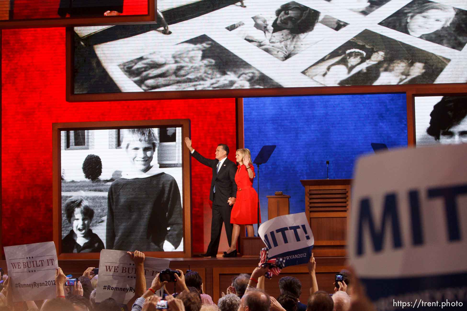 Trent Nelson  |  The Salt Lake Tribune
Ann Romney speaks on the first day of the Republican National Convention in Tampa, Florida, Tuesday, August 28, 2012. Mitt Romney