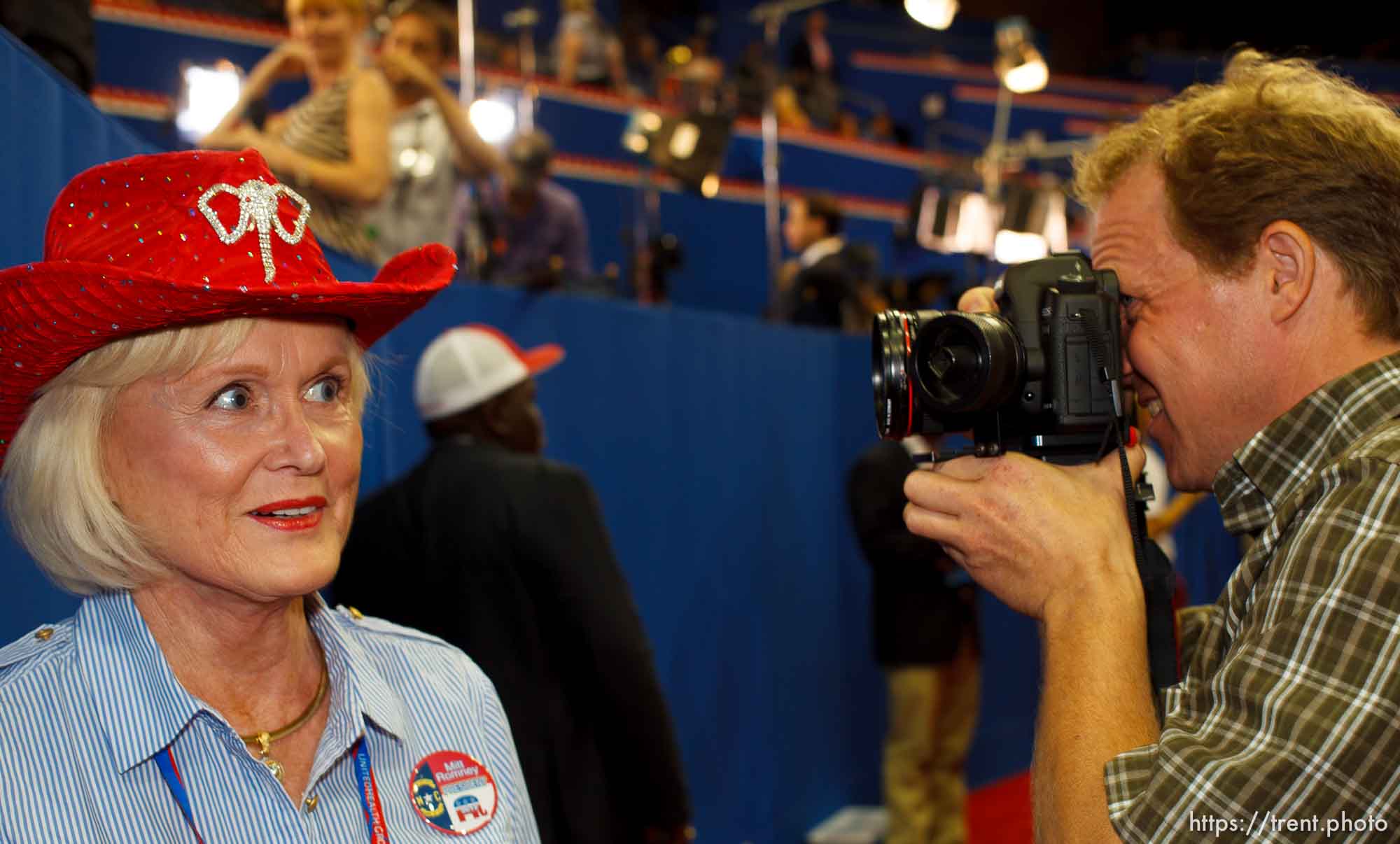 Trent Nelson  |  The Salt Lake Tribune
 at the Republican National Convention in Tampa, Florida, Wednesday, August 29, 2012.