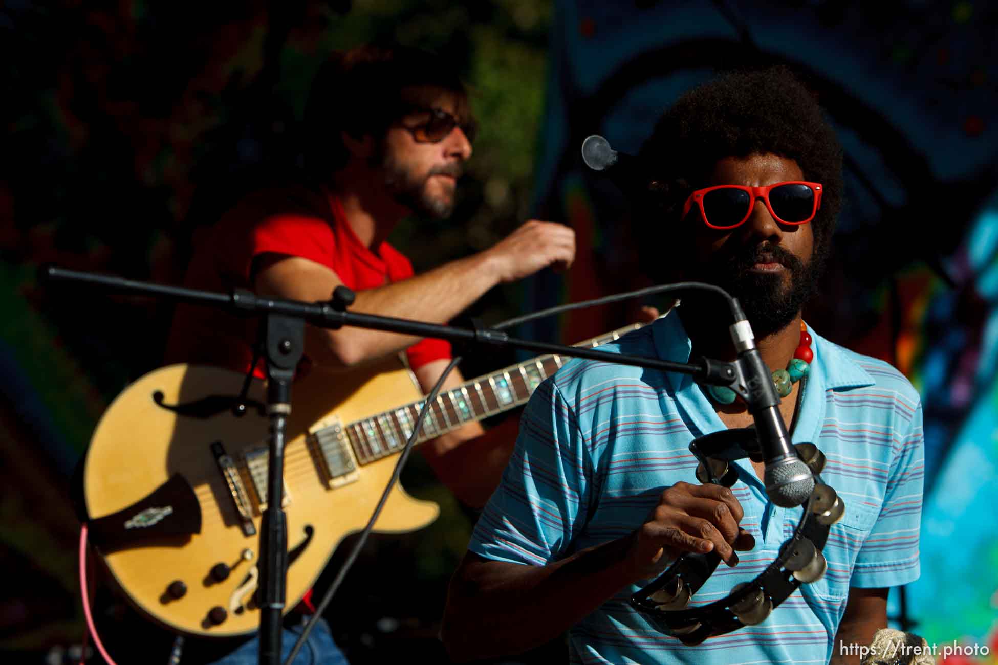 Trent Nelson  |  The Salt Lake Tribune
The Heavy Guilt performs at the Roots of the Rocks music festival at the Eagle Point Ski Resort Saturday, June 15, 2013 east of Beaver.