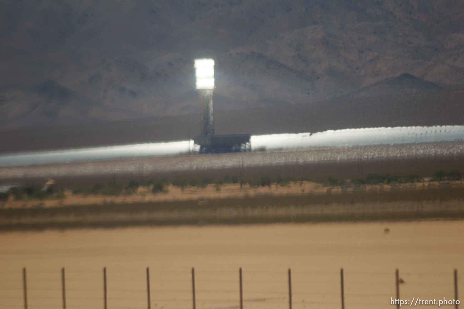 driving through desert. solar facility
Sunday June 23, 2013.