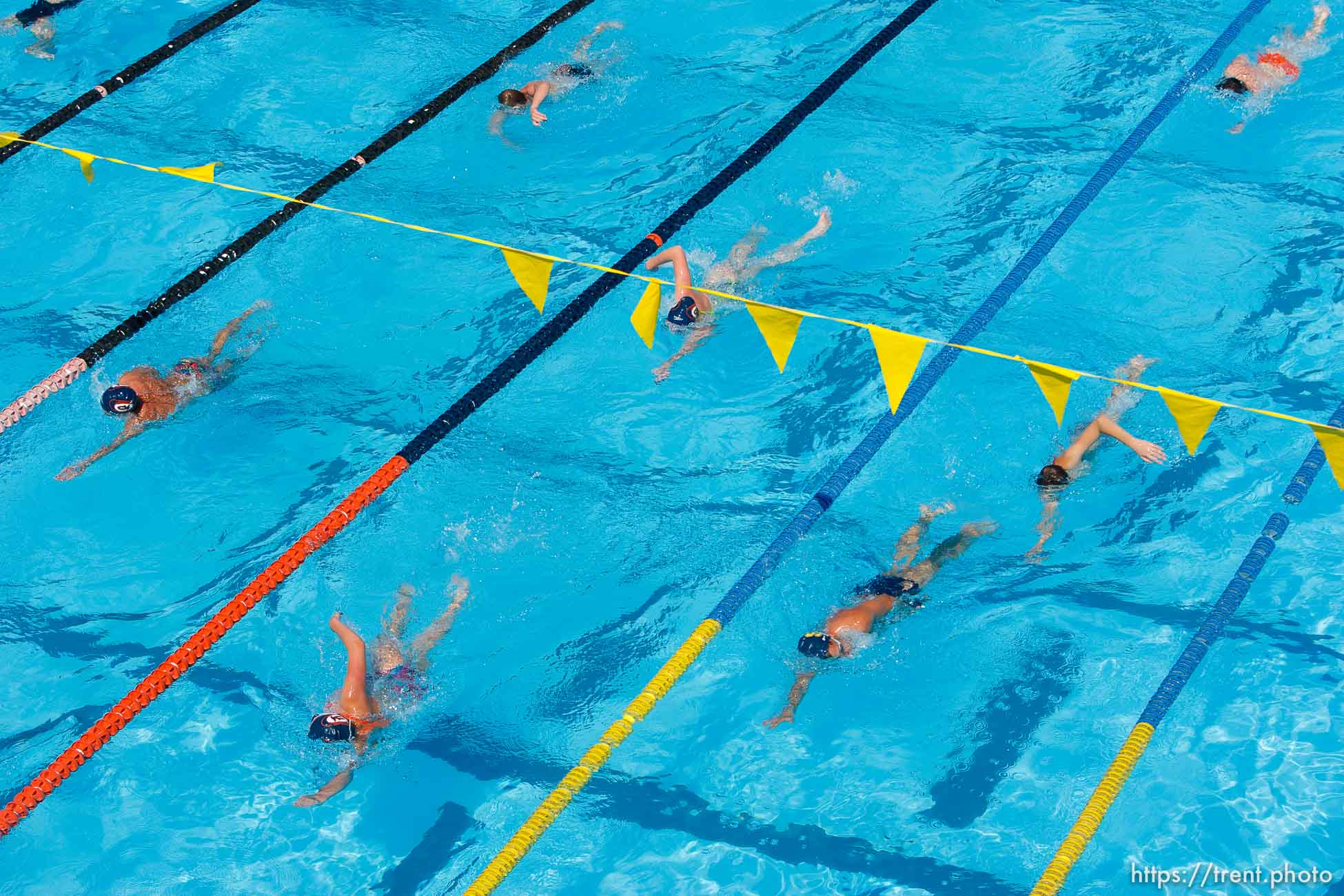 Trent Nelson  |  The Salt Lake Tribune
Swimmers at the Cottonwood Heights Recreation Center Wednesday July 10, 2013.