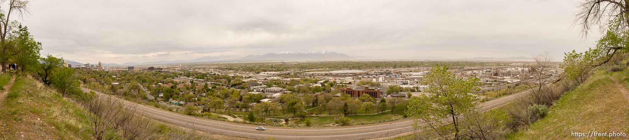 Trent Nelson  |  The Salt Lake Tribune
looking out on the north side of Salt Lake City, Tuesday April 22, 2014.