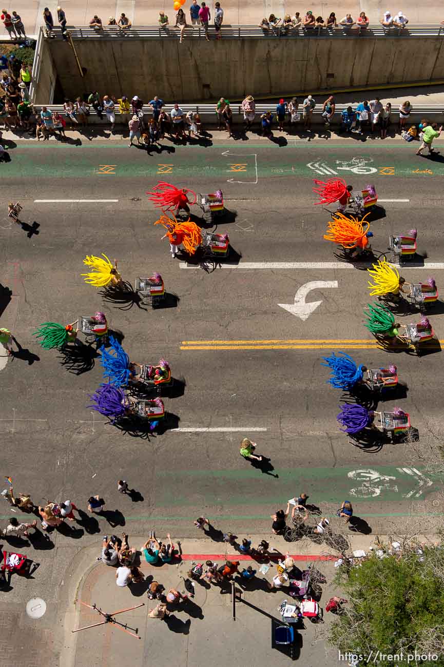 Trent Nelson  |  The Salt Lake Tribune
Pride parade, Sunday June 8, 2014.