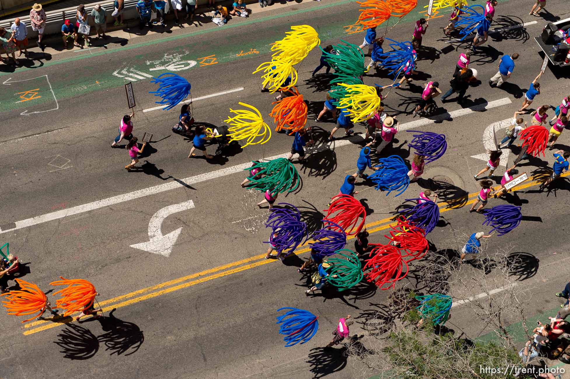 Trent Nelson  |  The Salt Lake Tribune
Pride parade, Sunday June 8, 2014.