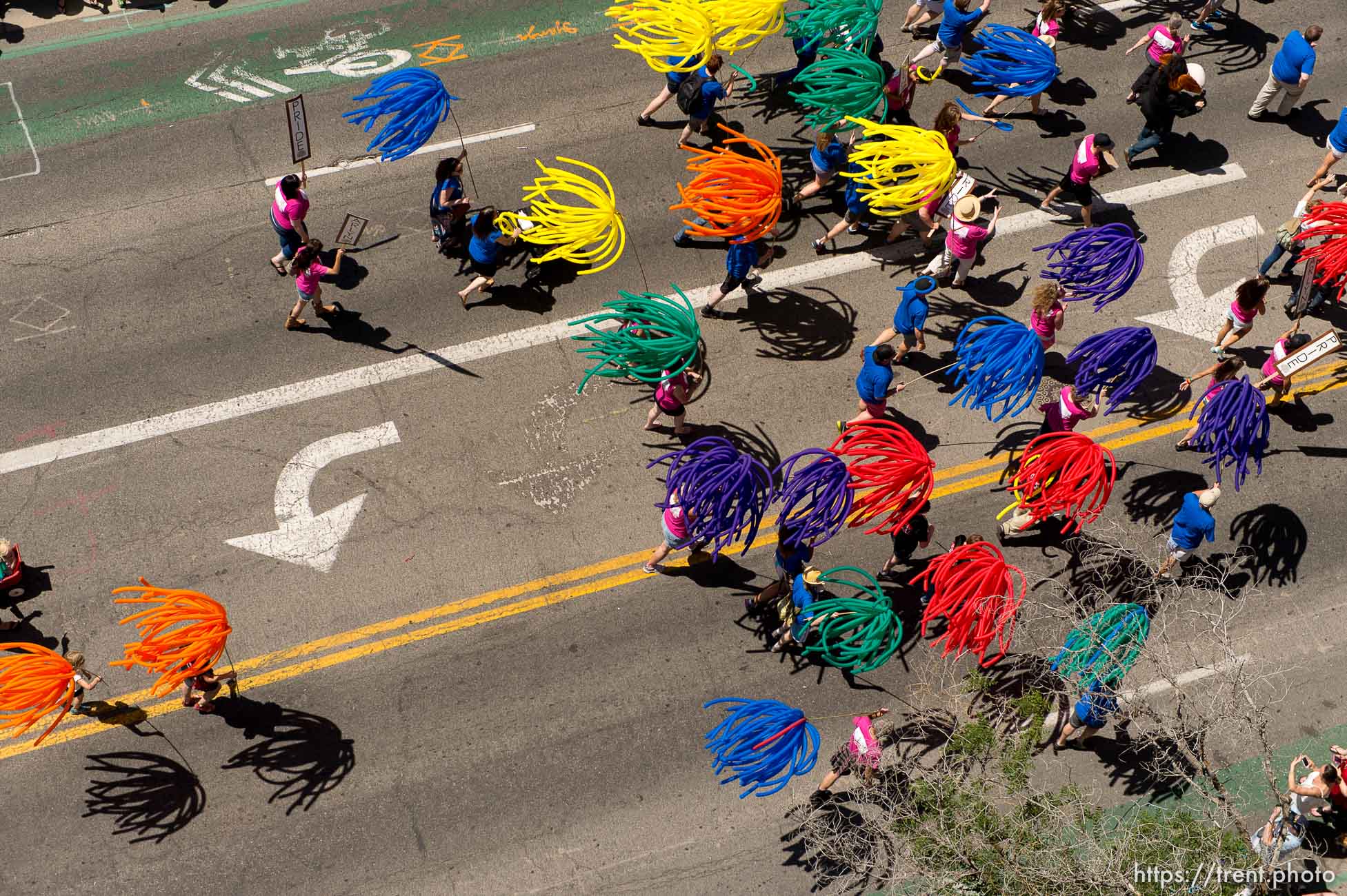 Trent Nelson  |  The Salt Lake Tribune
Pride parade, Sunday June 8, 2014.