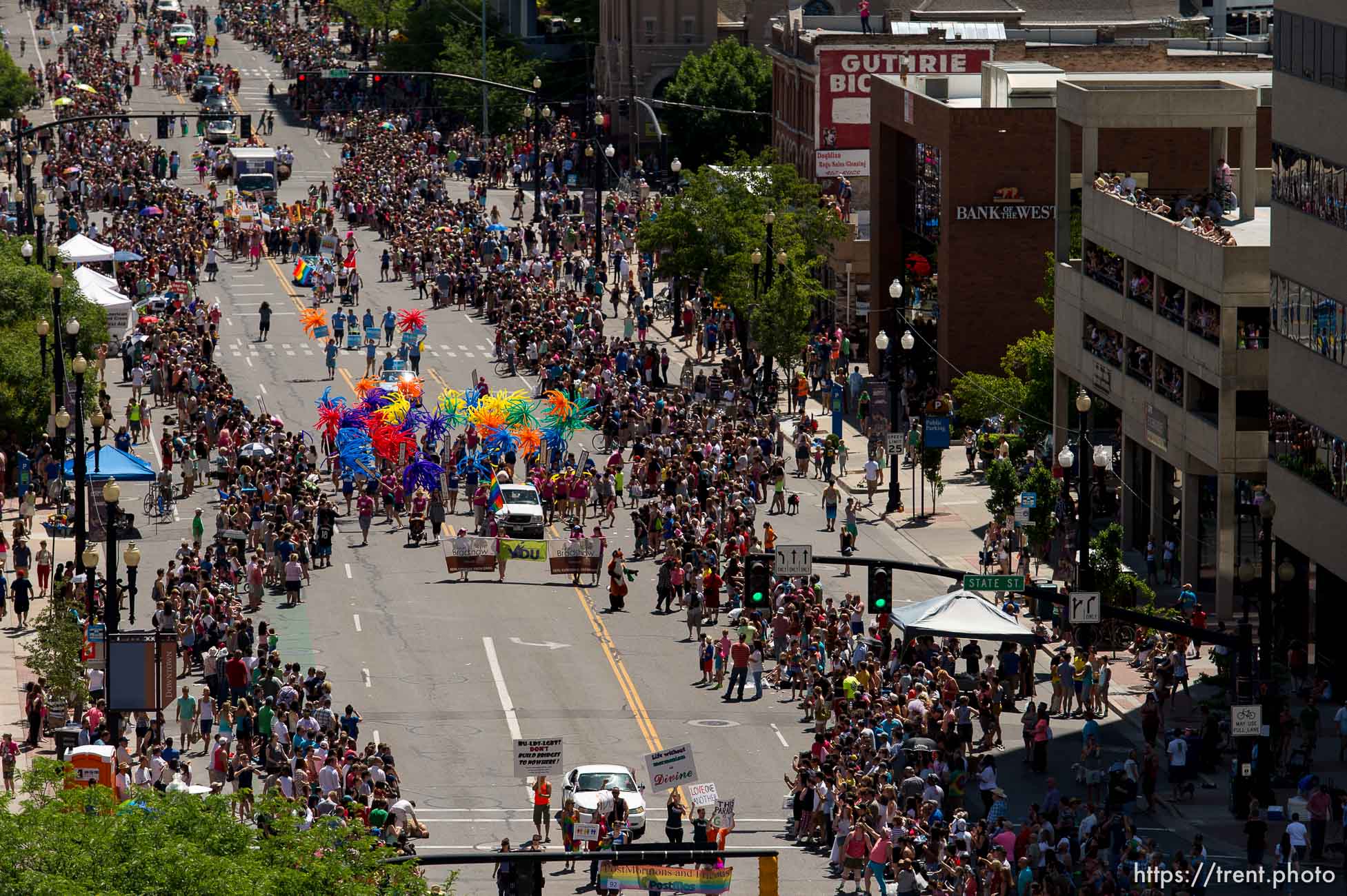 Trent Nelson  |  The Salt Lake Tribune
Pride parade, Sunday June 8, 2014.