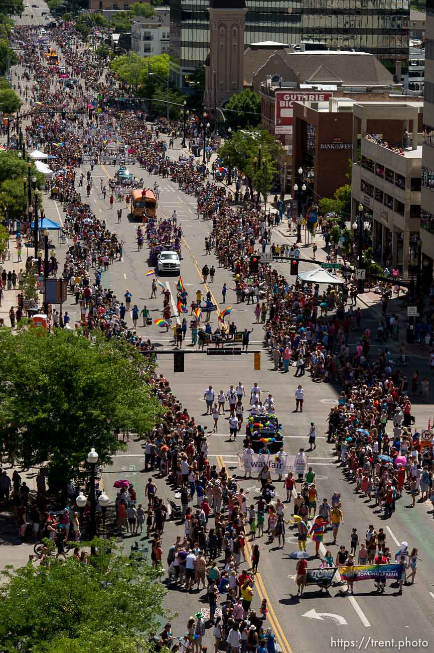 Trent Nelson  |  The Salt Lake Tribune
Pride parade, Sunday June 8, 2014.