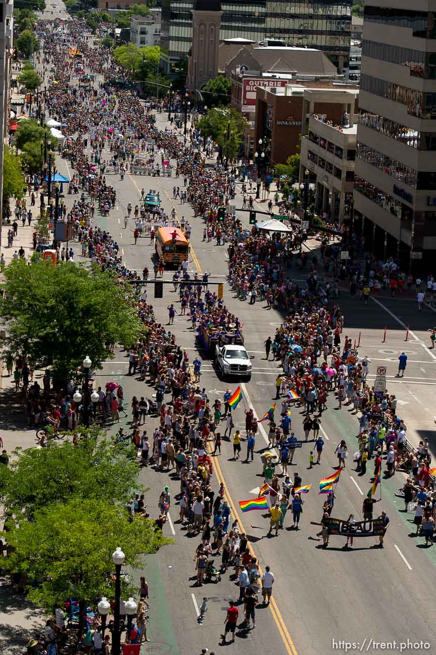 Trent Nelson  |  The Salt Lake Tribune
Pride parade, Sunday June 8, 2014.