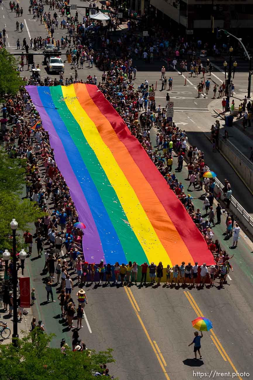 Trent Nelson  |  The Salt Lake Tribune
Pride parade, Sunday June 8, 2014.