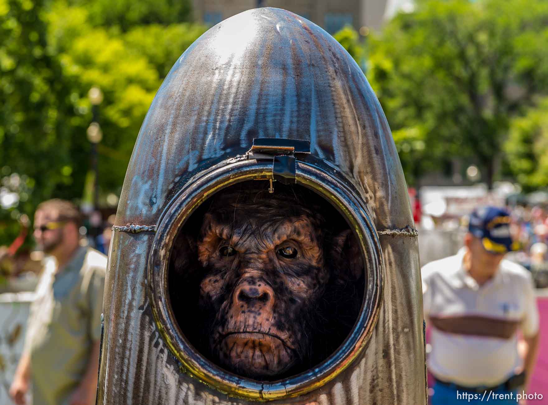 Trent Nelson  |  The Salt Lake Tribune
Art by Fred Conlon, on display at the 2014 Utah Arts Festival in Salt Lake City, Saturday June 28, 2014. If you haven't made it down there yet and plan to, Sunday's your last chance. Admission is $12 at the gate, free for children 12 and under.