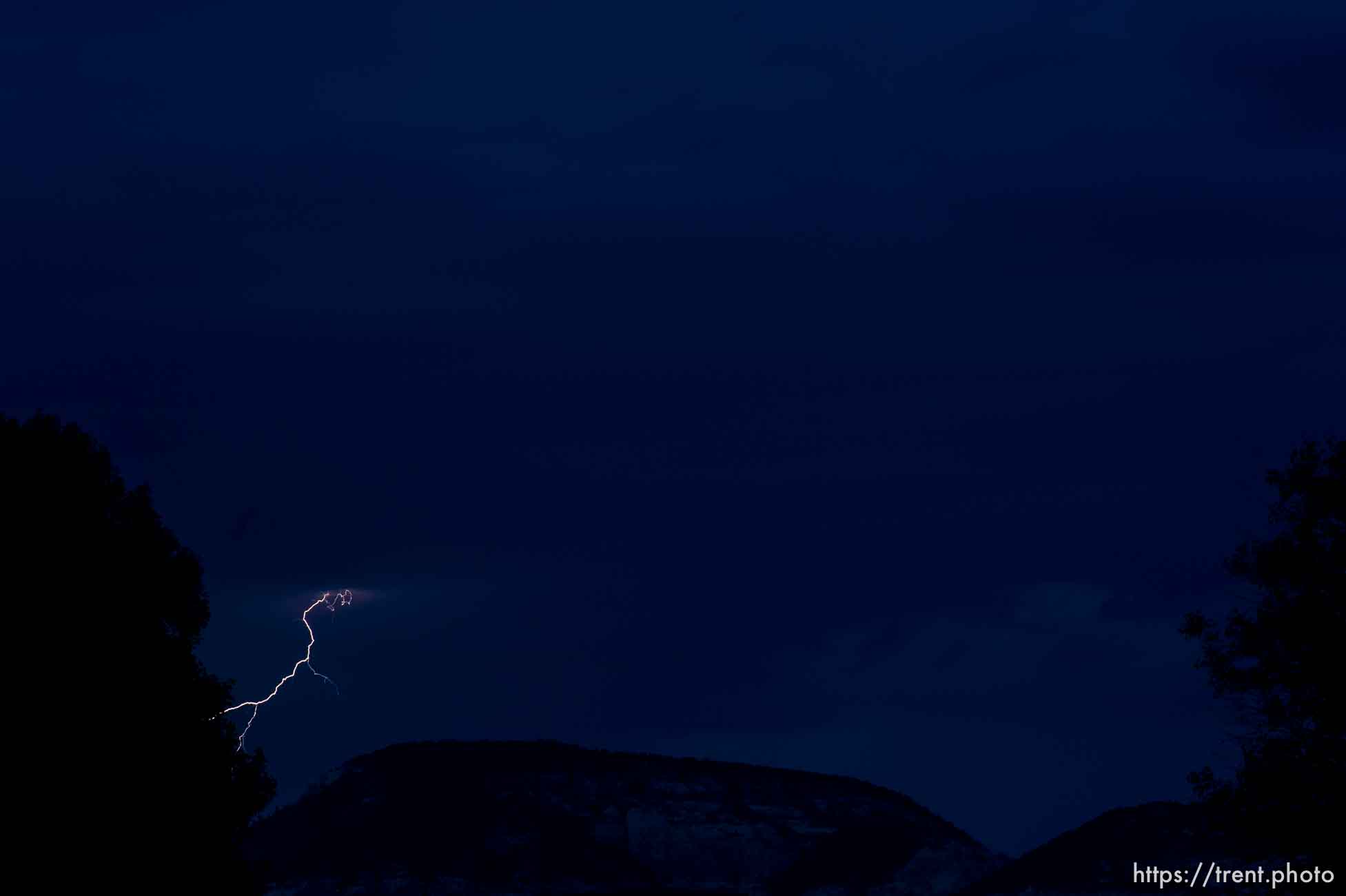 Lightning over Torrey