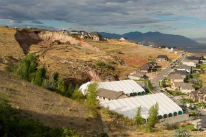 Trent Nelson  |  The Salt Lake Tribune
A large mudslide in North Salt Lake destroyed one home and caused the evacuation of dozens more, Tuesday August 5, 2014.