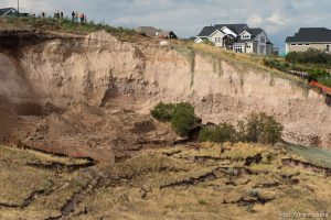 Trent Nelson  |  The Salt Lake Tribune
A large mudslide in North Salt Lake destroyed one home and caused the evacuation of dozens more, Tuesday August 5, 2014.