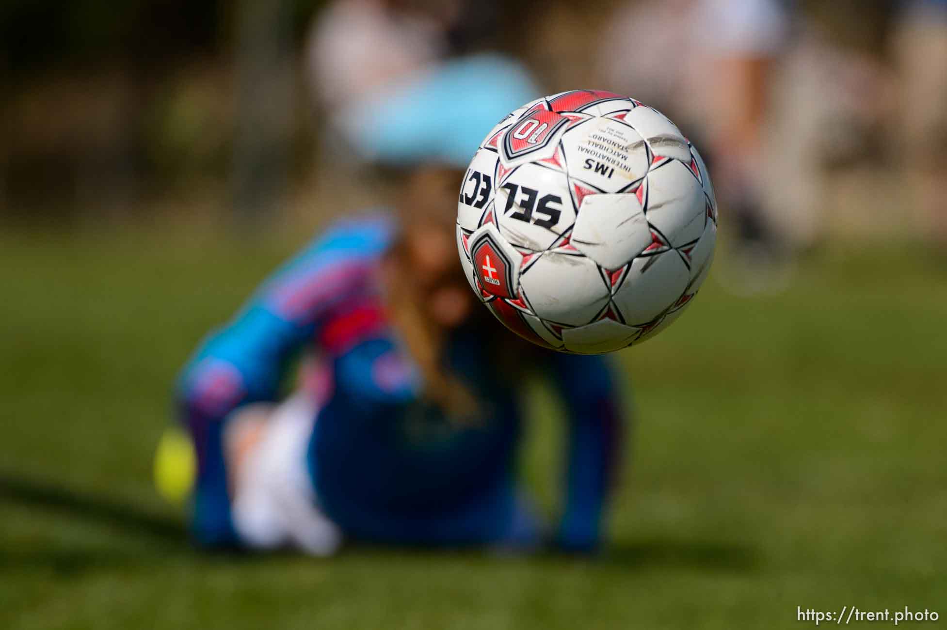 Trent Nelson  |  The Salt Lake Tribune
 as East hosts Woods Cross High School, girls soccer, Thursday September 4, 2014.