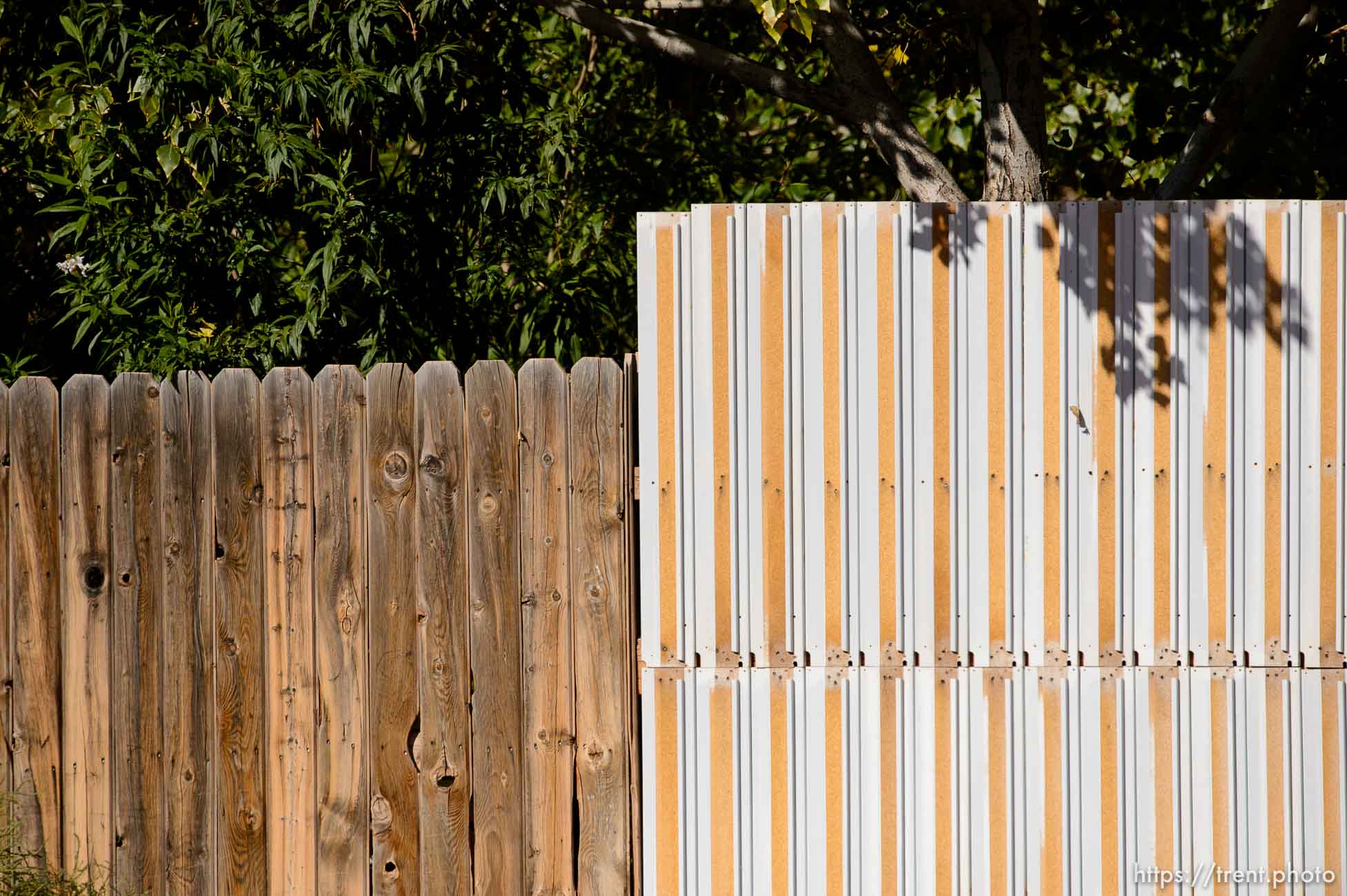 Trent Nelson  |  The Salt Lake Tribune
fences and walls, in Hildale, Thursday September 25, 2014.