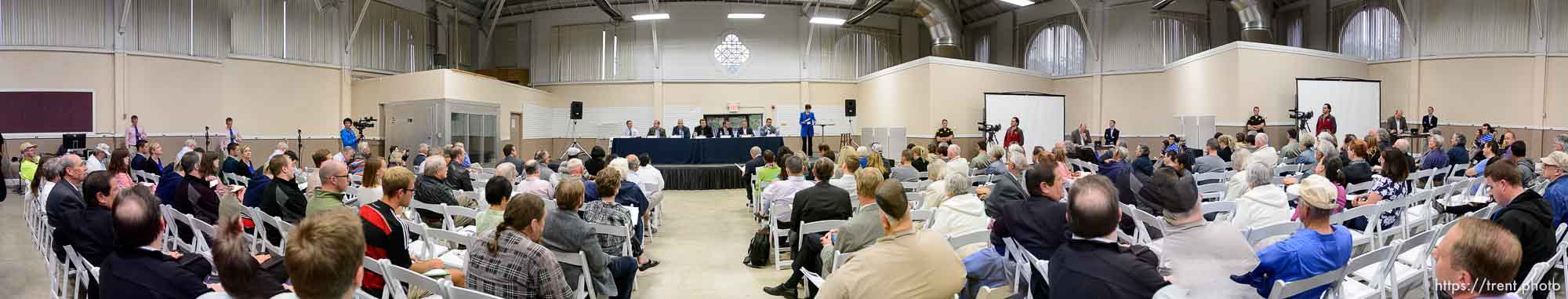 Trent Nelson  |  The Salt Lake Tribune

The Prison Relocation Commission will hold a public information meeting with residents from Salt Lake City about the proposed prison site at I-80 and 7200 West. Salt Lake City Mayor Ralph Becker will be in attendance
, Wednesday May 20, 2015.