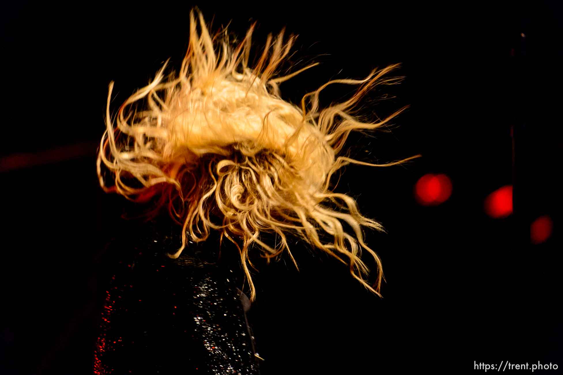 Trent Nelson  |  The Salt Lake Tribune
Singer Taylor Momsen on stage as The Pretty Reckless performs at Saltair, Wednesday June 3, 2015.