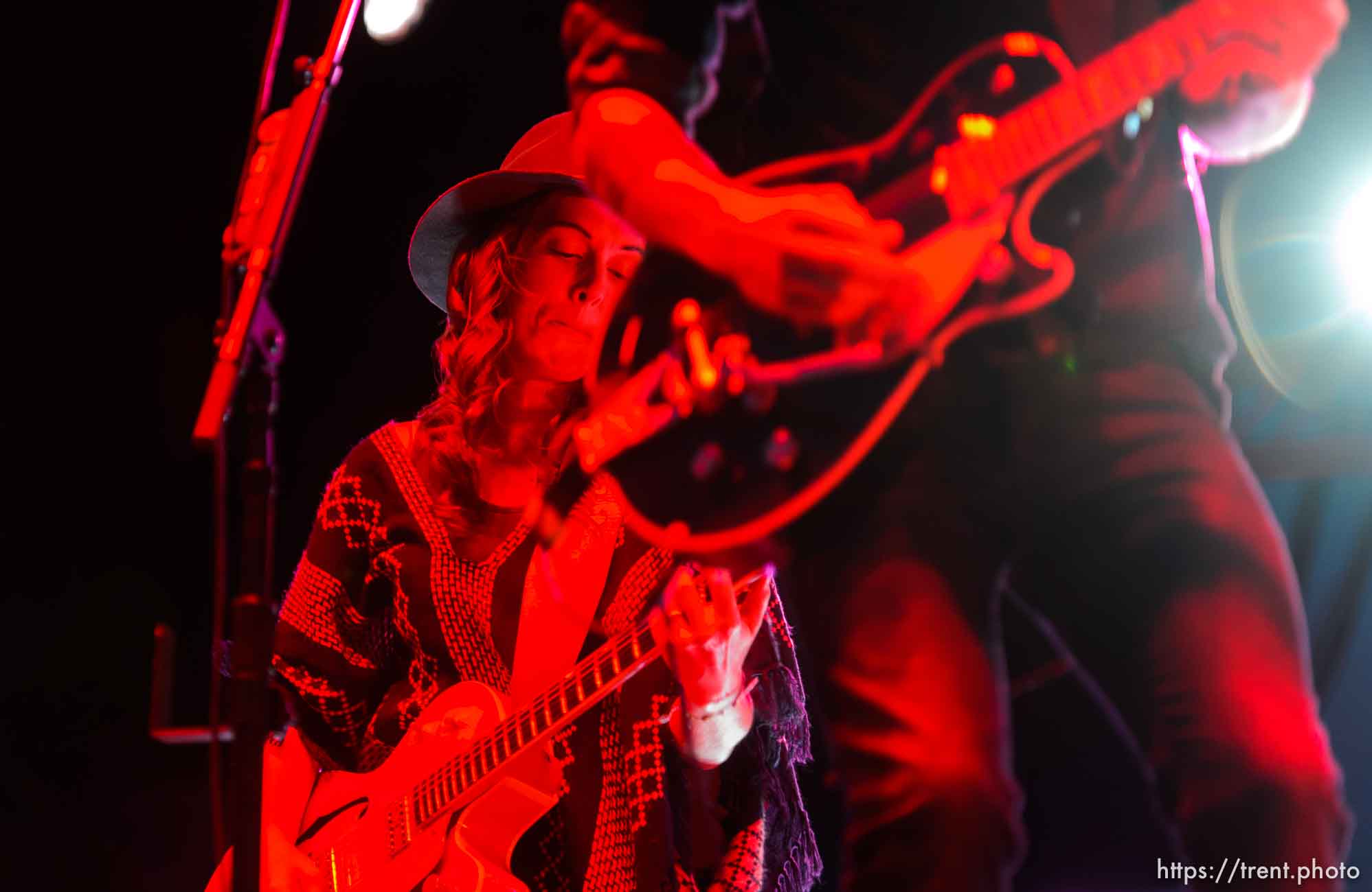 Trent Nelson  |  The Salt Lake Tribune
Brandi Carlile performs at Red Butte Garden in Salt Lake City, Sunday August 16, 2015.