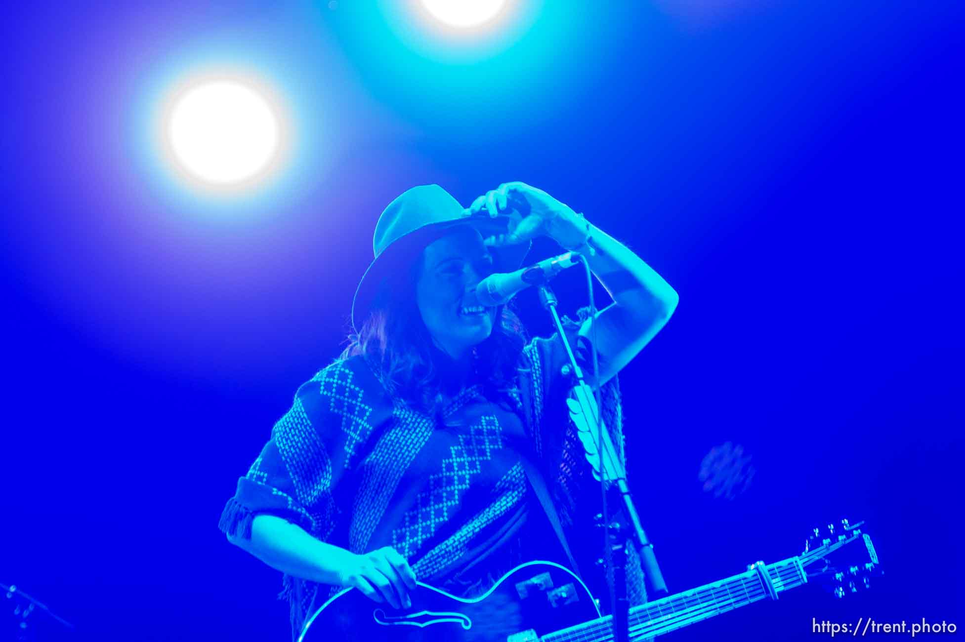 Trent Nelson  |  The Salt Lake Tribune
Brandi Carlile performs at Red Butte Garden in Salt Lake City, Sunday August 16, 2015.