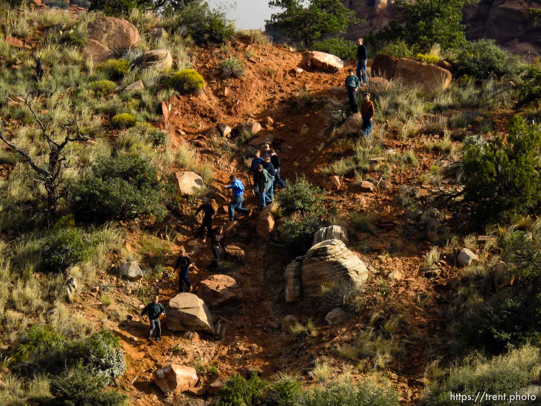 Trent Nelson  |  The Salt Lake Tribune
boys above the hildale clinic
, Wednesday September 16, 2015.