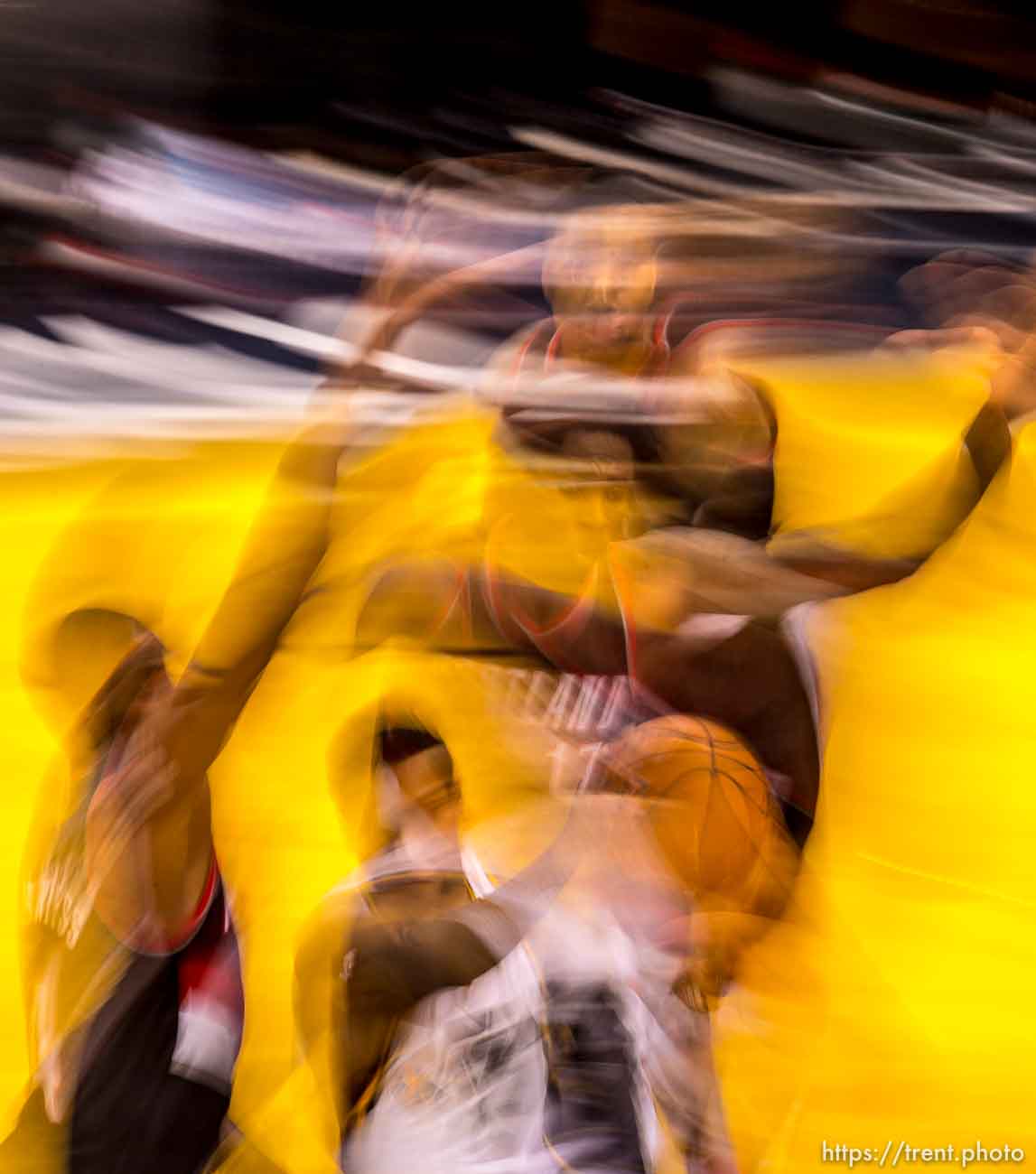 Trent Nelson  |  The Salt Lake Tribune
 as the Utah Jazz host the Portland Trail Blazers, NBA Basketball at Vivint Smart Home Arena in Salt Lake City, Wednesday November 4, 2015.