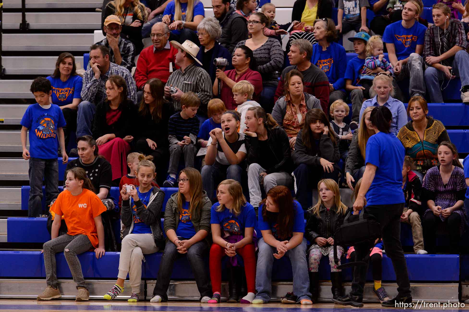 Trent Nelson  |  The Salt Lake Tribune

Water Canyon School is scheduled to play its first high school basketball game in a gym that used to be the FLDS bishop's storehouse Hildale

, Wednesday December 2, 2015.