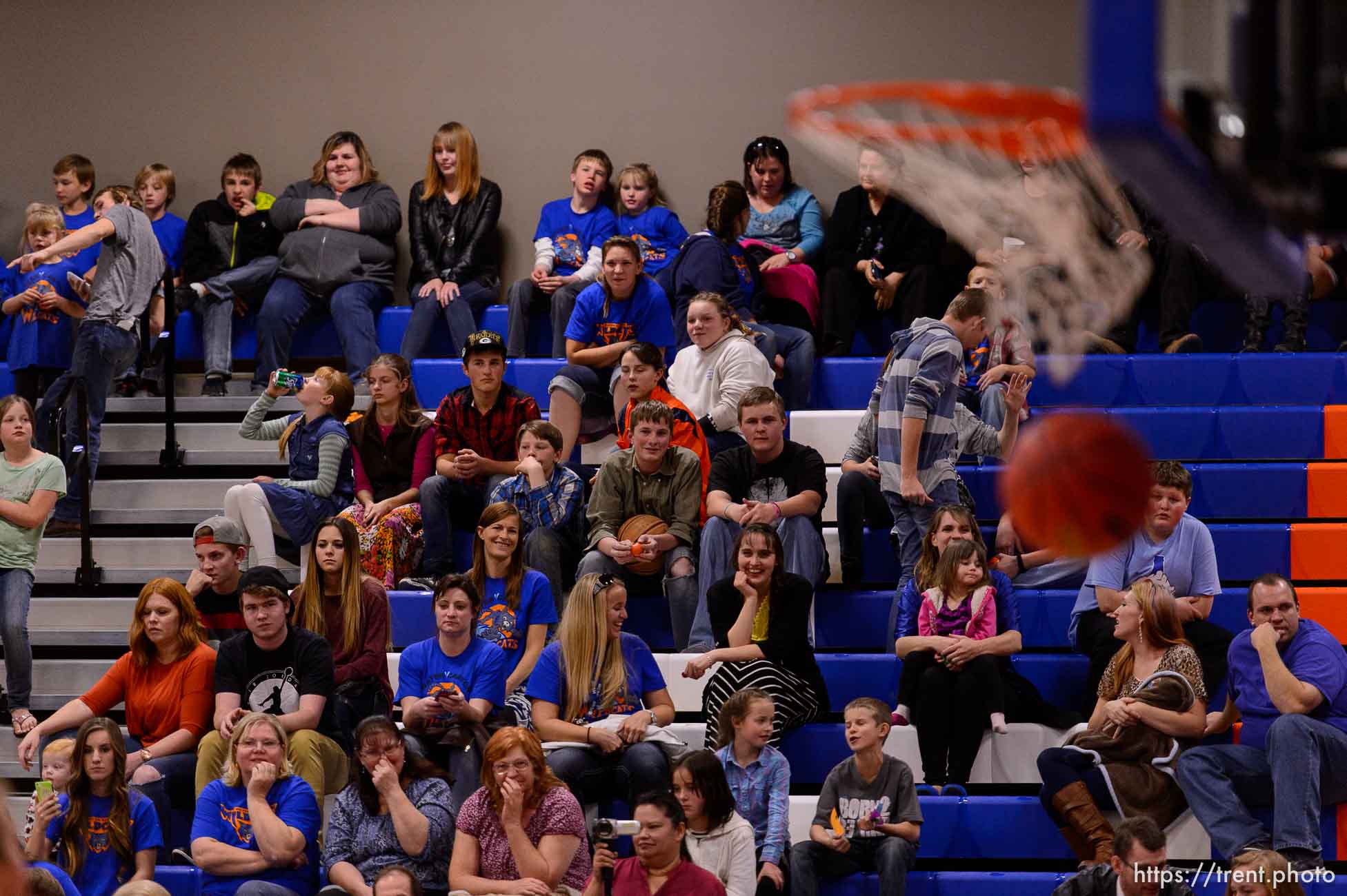 Trent Nelson  |  The Salt Lake Tribune

Water Canyon School is scheduled to play its first high school basketball game in a gym that used to be the FLDS bishop's storehouse Hildale

, Wednesday December 2, 2015.