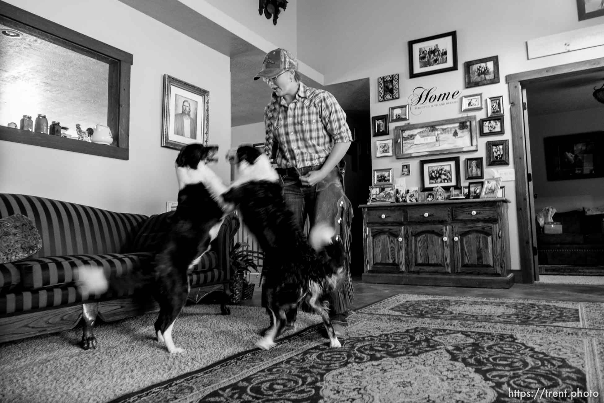 Trent Nelson  |  The Salt Lake Tribune
Tean Finicum at her home in Cane Beds, Saturday May 21, 2016.