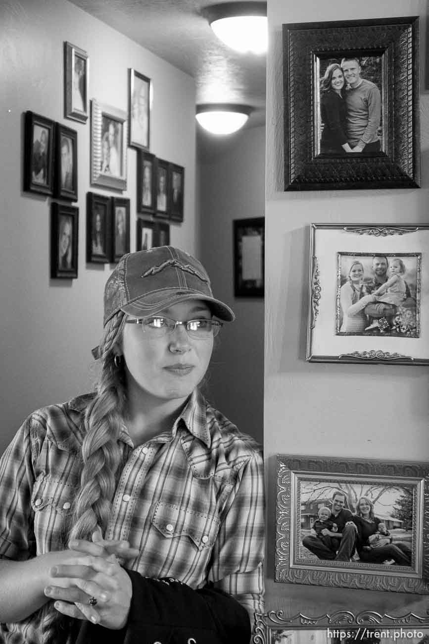 Trent Nelson  |  The Salt Lake Tribune
Tean Finicum at her home in Cane Beds, Saturday May 21, 2016.