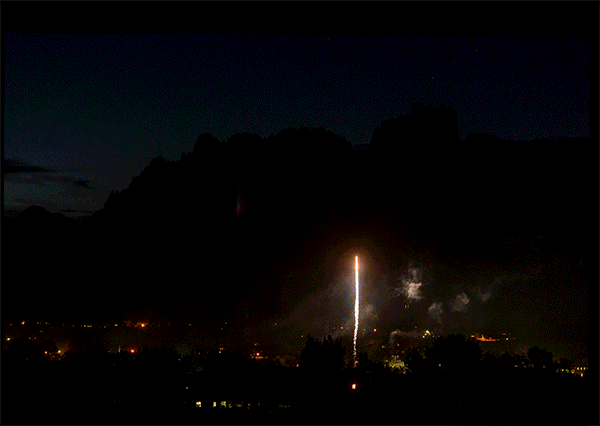 Fireworks over Short Creek