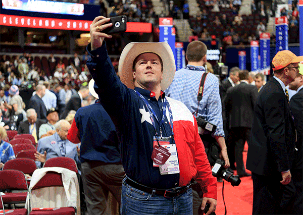 Trump’s Republican National Convention: Selfie